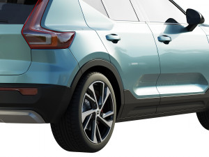 volvo xc40 - xc40 recharge 2020 3D-Modell