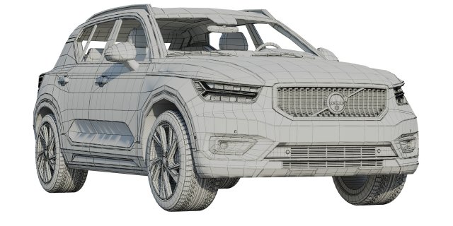 Volvo xc40 recharge 3d sale