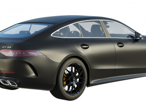 mercedes-benz amg gt 63 4-door coupe Model 3D