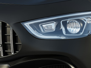 mercedes-benz amg gt 63 4-door coupe Model 3D