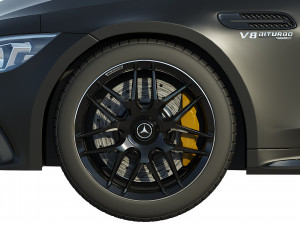 mercedes-benz amg gt 63 4-door coupe Model 3D