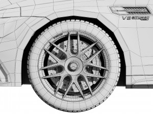 mercedes-benz amg gt 63 4-door coupe Model 3D
