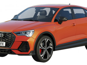 audi q3 sportback 2020 3D Model