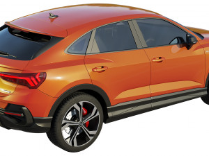 audi q3 sportback 2020 Modello 3D