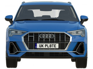 audi q3 2020 3D 모델