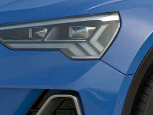 audi q3 2020 3D Model