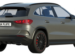 mercedes benz gla 2020 3Dモデル
