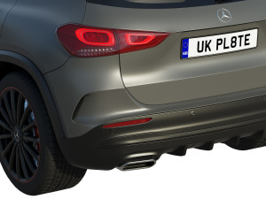 mercedes benz gla 2020 3Dモデル