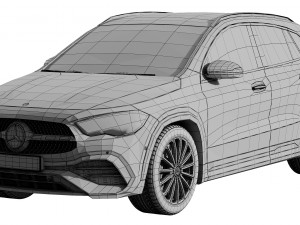 mercedes benz gla 2020 3Dモデル