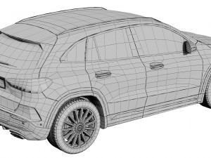 mercedes benz gla 2020 3Dモデル