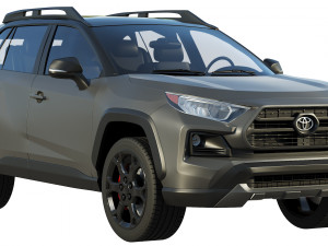 toyota rav4 trd off-road 2020 3D-Modell