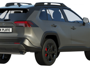 toyota rav4 trd off-road 2020 3D-Modell