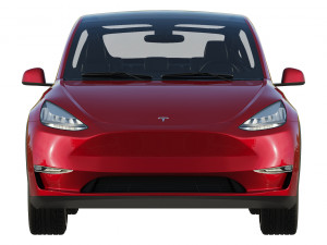 tesla model y 2020 Model 3D