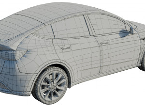 tesla model y 2020 Model 3D