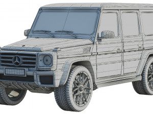 mercedes-benz g-class Model 3D