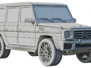 mercedes-benz g-class Model 3D