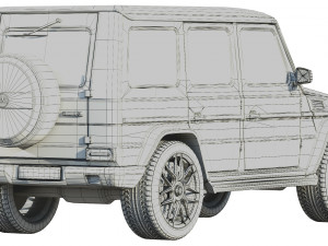 mercedes-benz g-class Model 3D