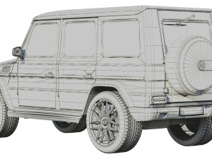 mercedes-benz g-class Model 3D