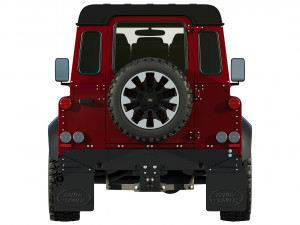 land rover defender works v8 3D 模型