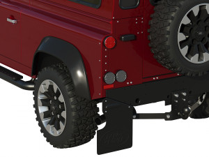 land rover defender works v8 3D 模型