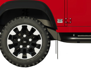 land rover defender works v8 3D 模型