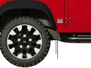 Land Rover Defender работает v8 3D Модель