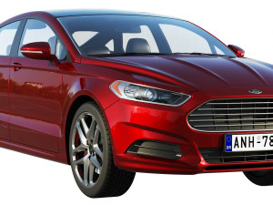 ford-mondeo ford-fusion 3D Model