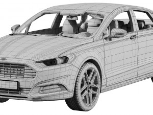 ford-mondeo ford-fusion 3D Model