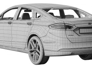 ford-mondeo ford-fusion 3D Model