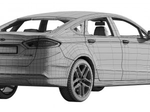 ford-mondeo ford-fusion 3D Model