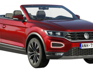 volkswagen t-roc cabriolet 3D Model