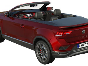 volkswagen t-roc cabriolet 3D Model