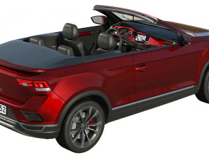 volkswagen t-roc cabriolet 3D Model