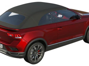 volkswagen t-roc cabriolet 3D Model