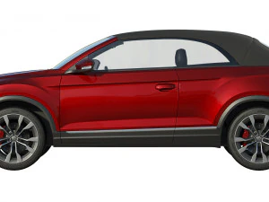 volkswagen t-roc cabriolet 3D Model