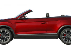 volkswagen t-roc cabriolet 3D Model