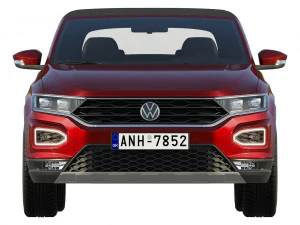 volkswagen t-roc cabriolet 3D Model