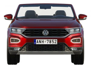 volkswagen t-roc cabriolet 3D Model