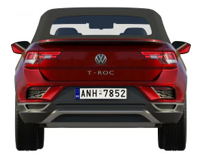 volkswagen t-roc cabriolet 3D Model