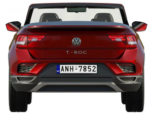 volkswagen t-roc cabriolet 3D Model