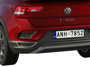 volkswagen t-roc cabriolet 3D Model