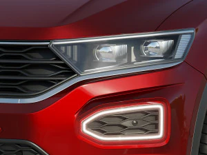 volkswagen t-roc cabriolet 3D Model