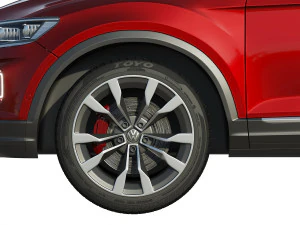 volkswagen t-roc cabriolet 3D Model
