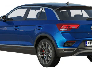 volkswagen t-roc 3D Model