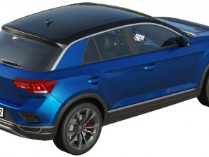 volkswagen t-roc 3D Model