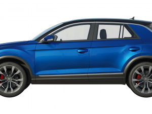 volkswagen t-roc 3D Model