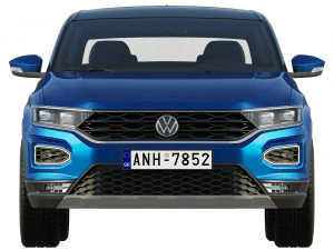 volkswagen t-roc 3D Model