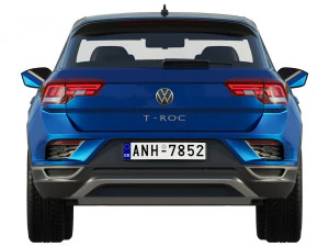 volkswagen t-roc 3D Model