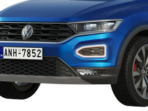 volkswagen t-roc 3D Model
