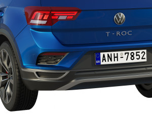 volkswagen t-roc 3D Model